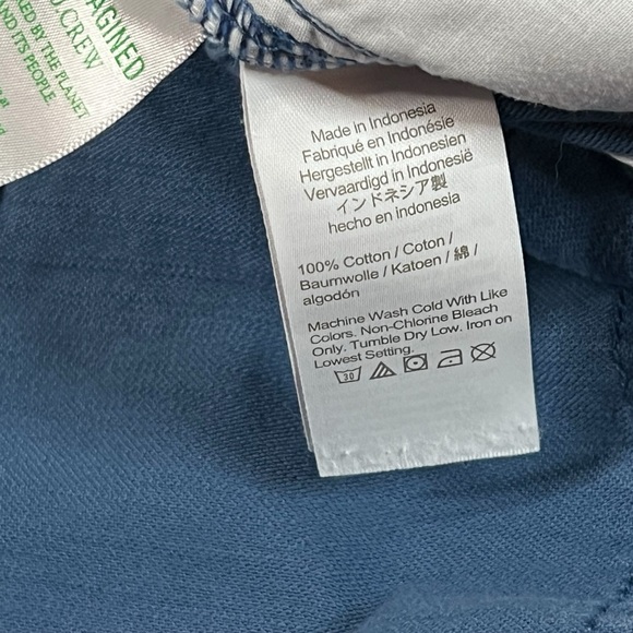 J. Crew Women’s Size 8 Blue Cotton Chino Pants - Picture 7 of 11